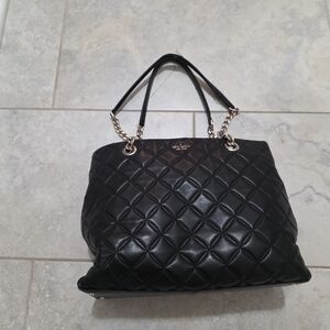 Kate Spade Black Quilted Purse